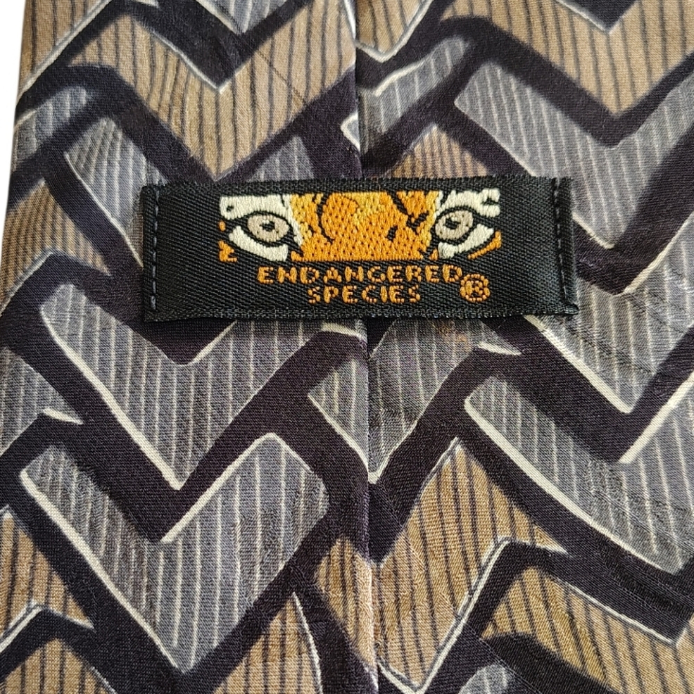 Endangered Species Brand Penguin Marine Life Neck Tie - Picture 6 of 8
